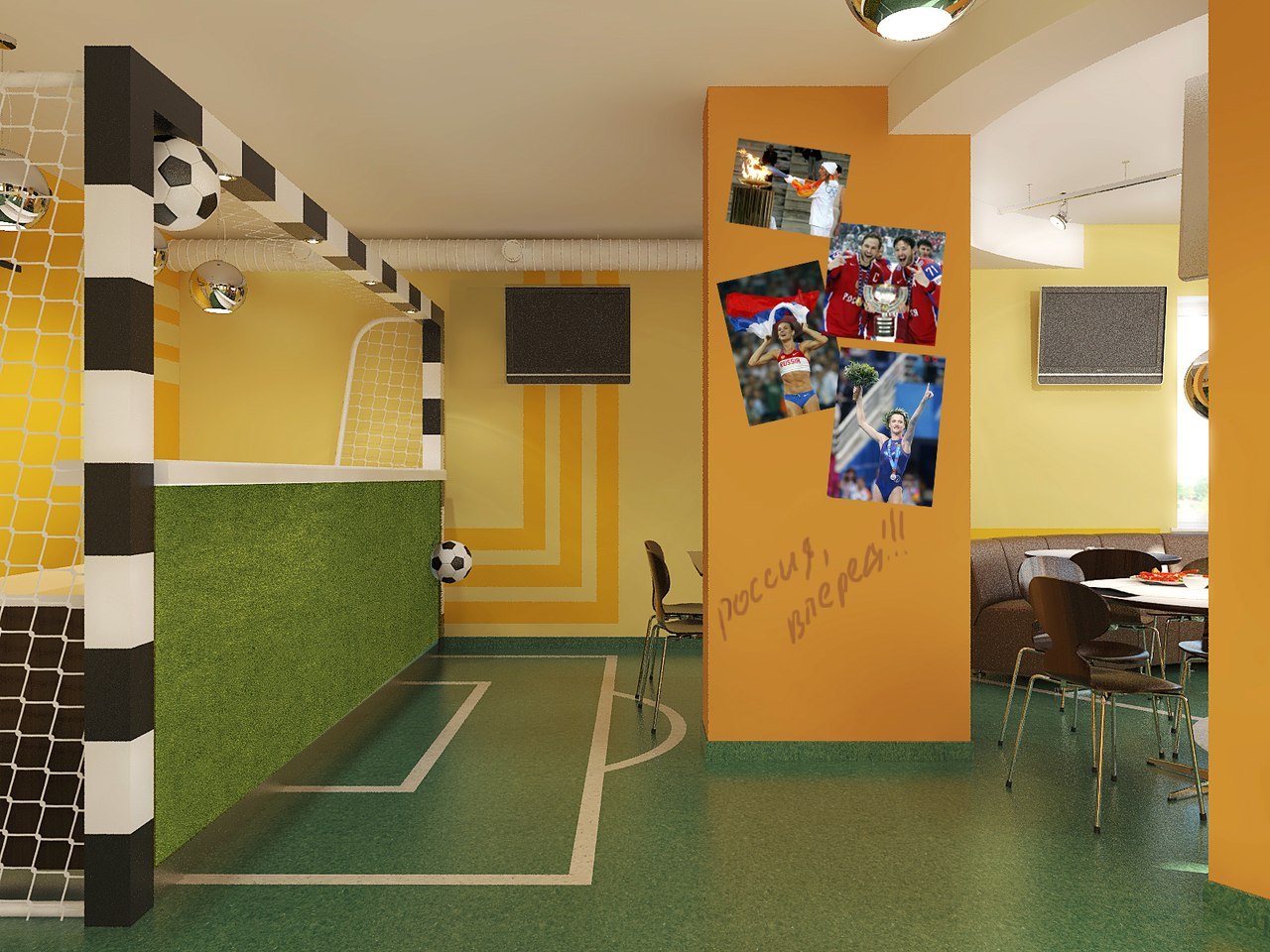 фотография помещения Кафе Дерби на 1 зал мест Краснодара