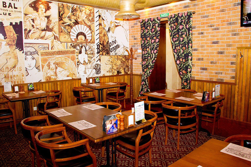 вид зала для мероприятия Рестораны Тетка Фишер на 3 зала мест Краснодара